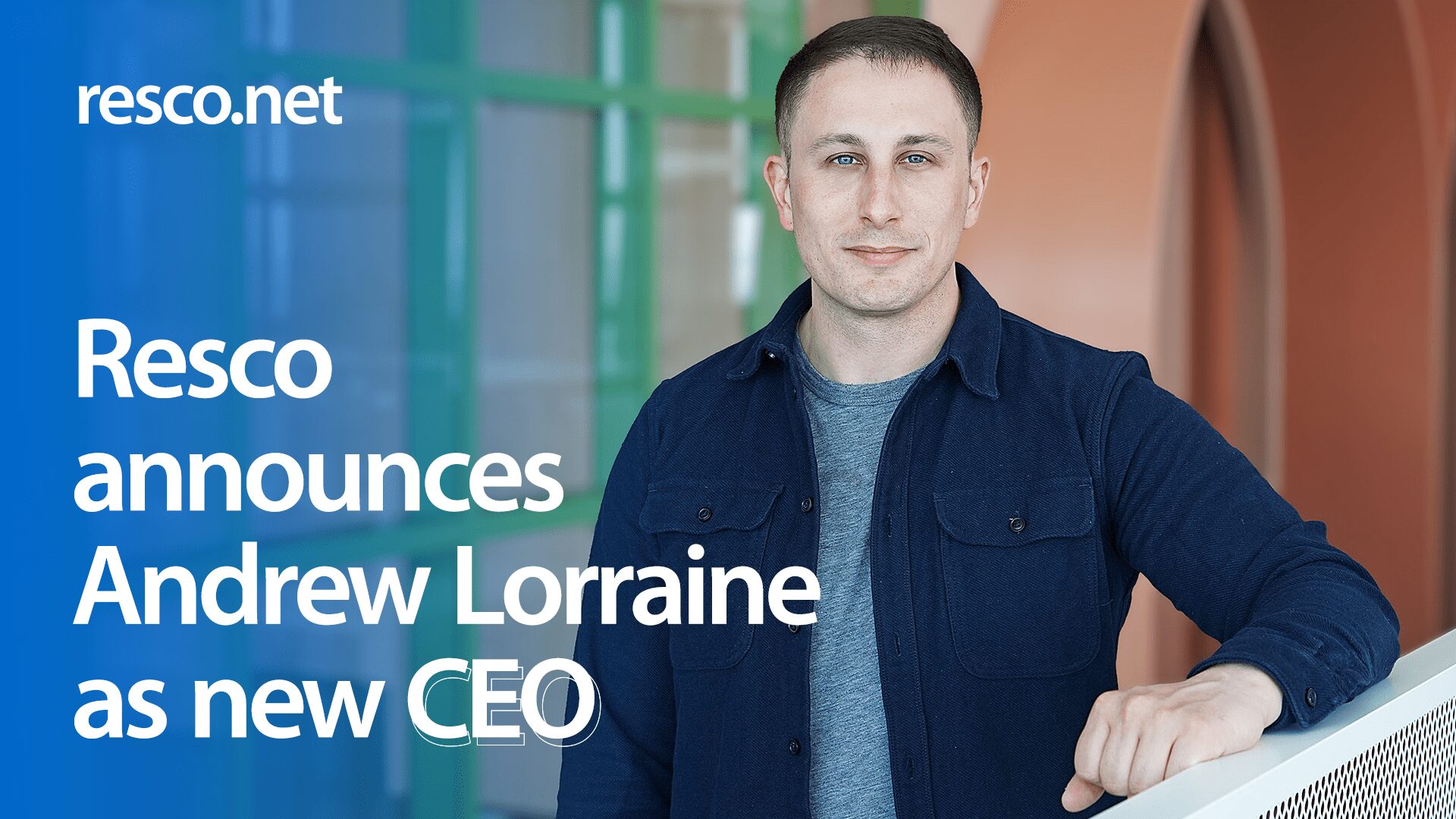 photo of Andrew Lorraine - the new CEO of Resco