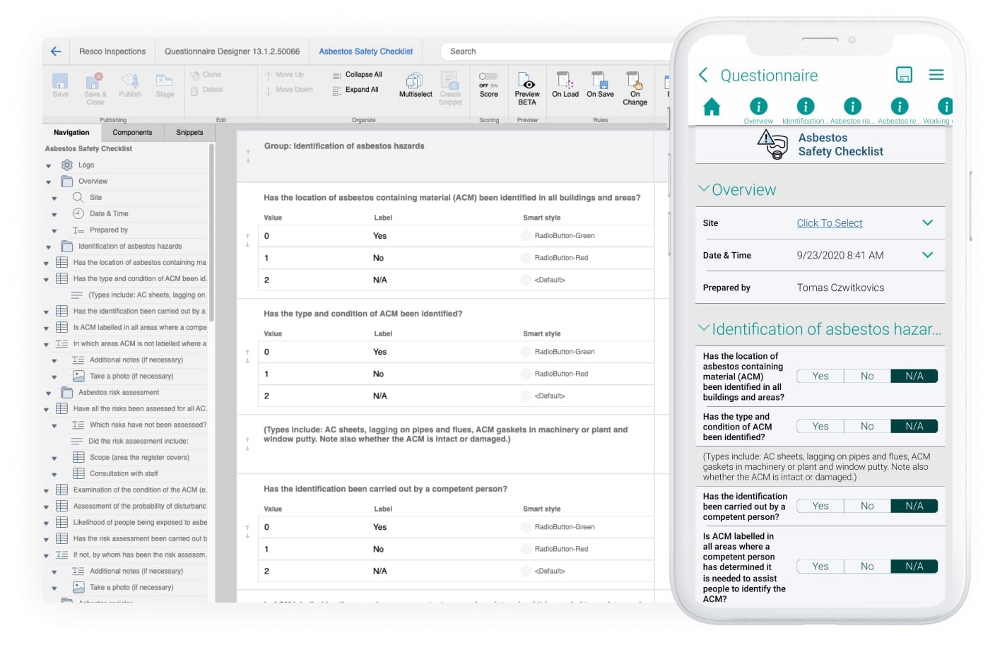 Feature Overview for maintenance management software