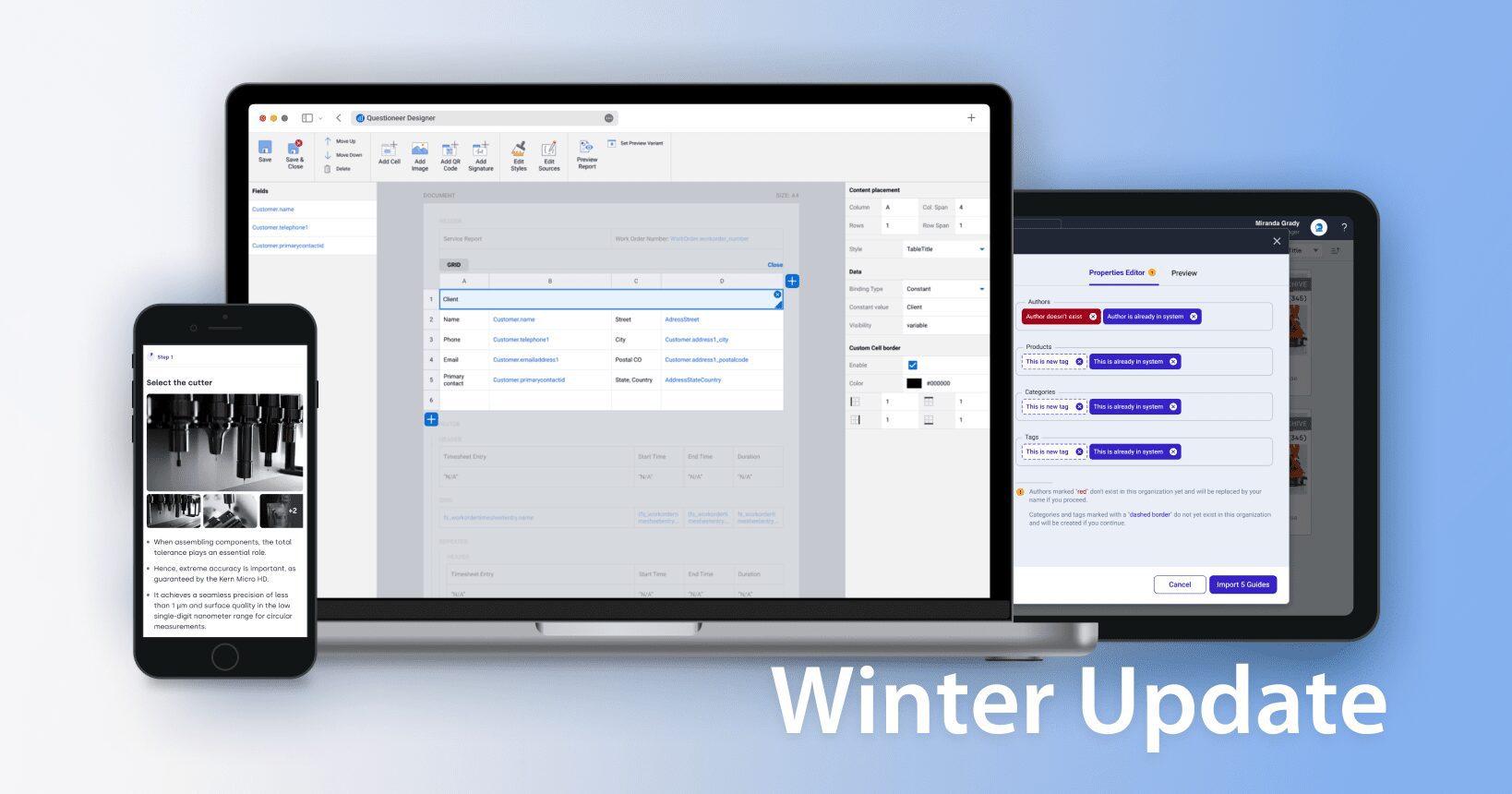 Resco Winter Update 2022 features