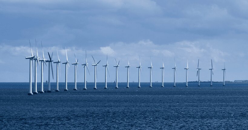 wind farm, wind turbines