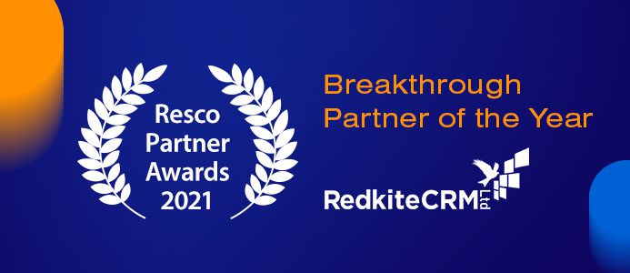 resco partner awards 2021 breakthrough partner of the year redkite crm