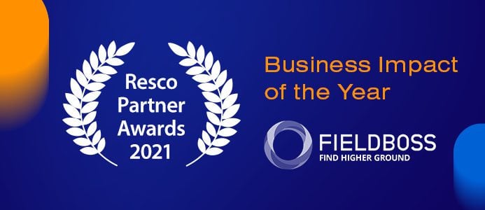 resco partner awards business impact of the year fieldboss