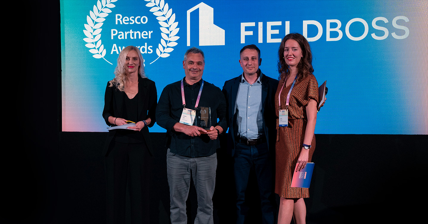 Global Partner of the Year Award goes to FIELDBOSS