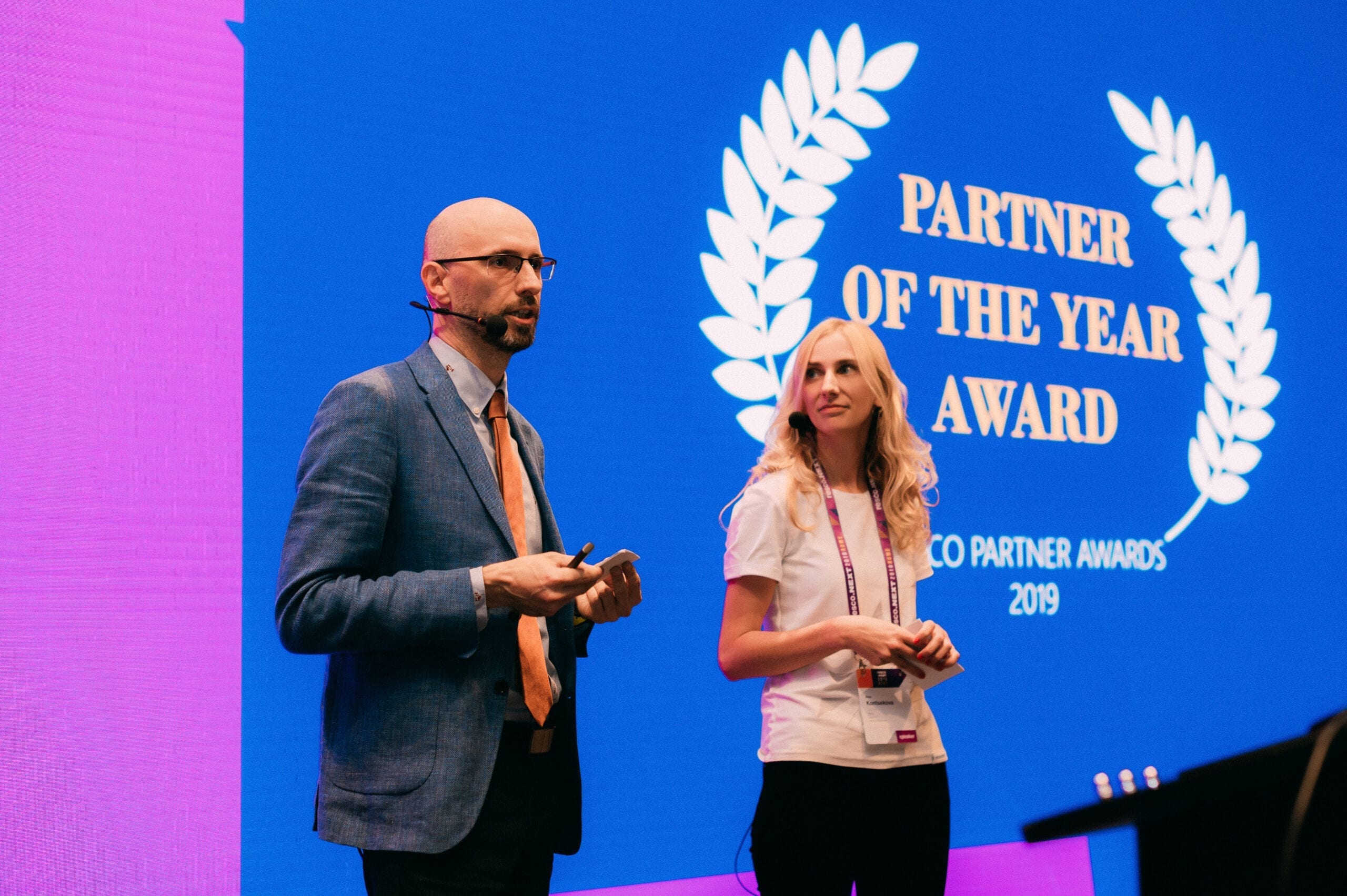 Resco Partner Awards 2019 ceremony in Rome