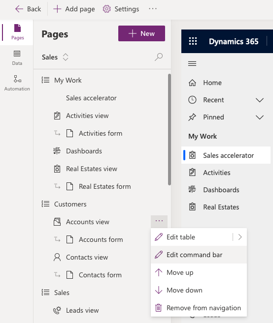 Pages in Power Platform 