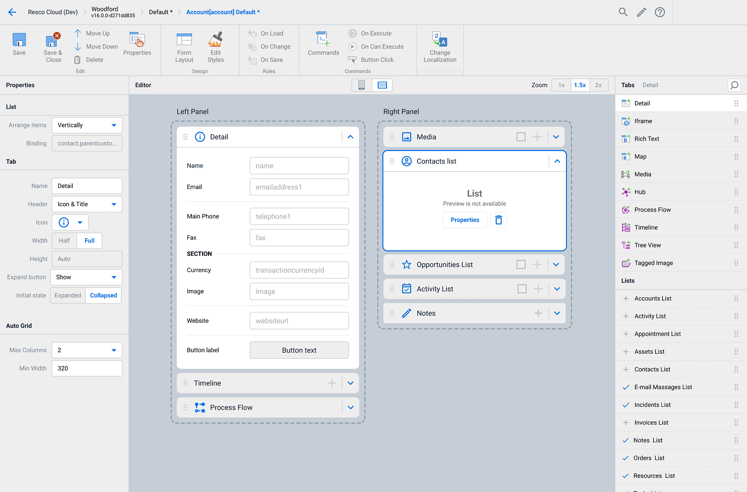 Designing forms with the revamped editor